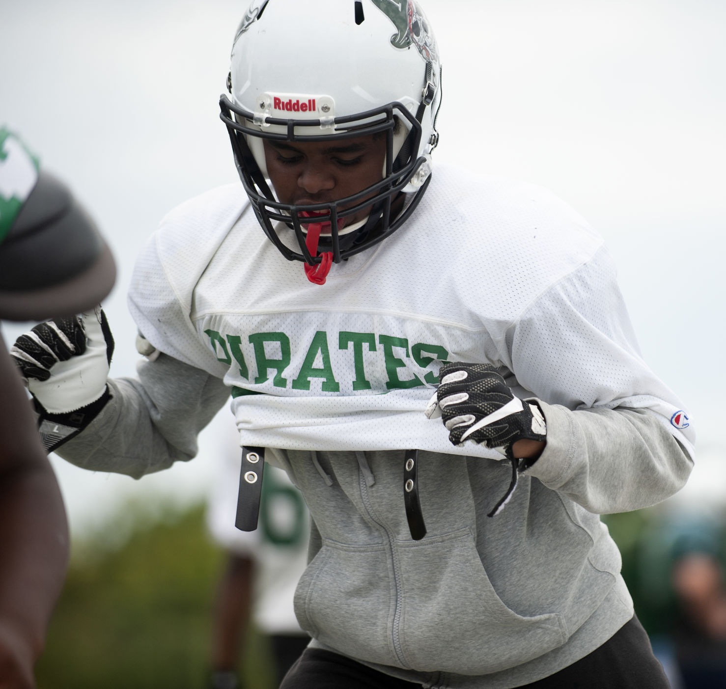 Pattonville football practice